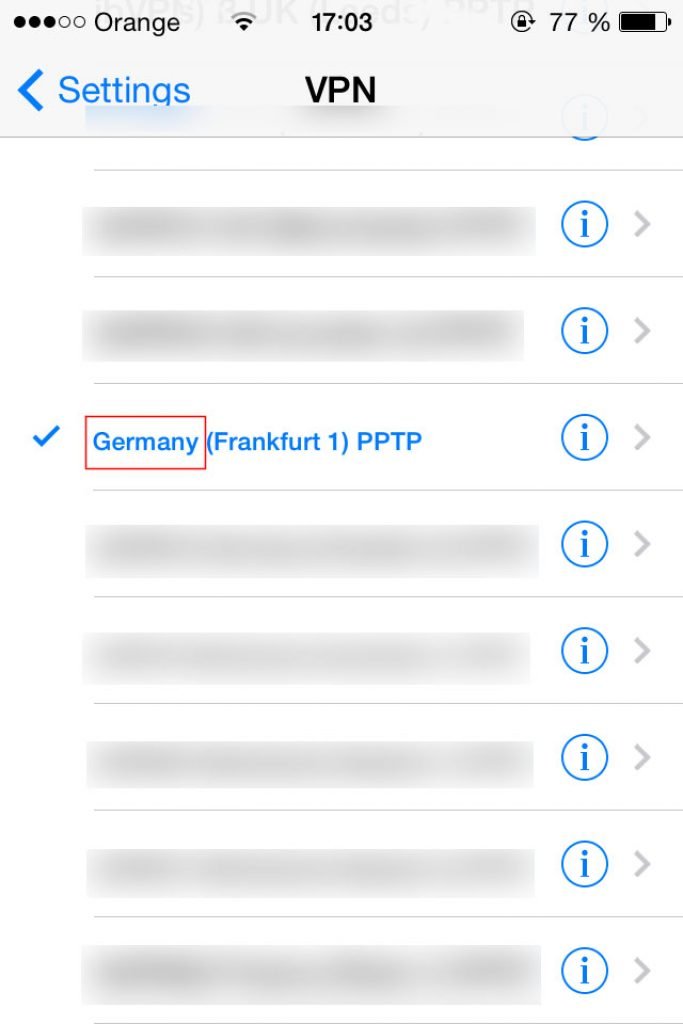 VPN for ZDF - German iP