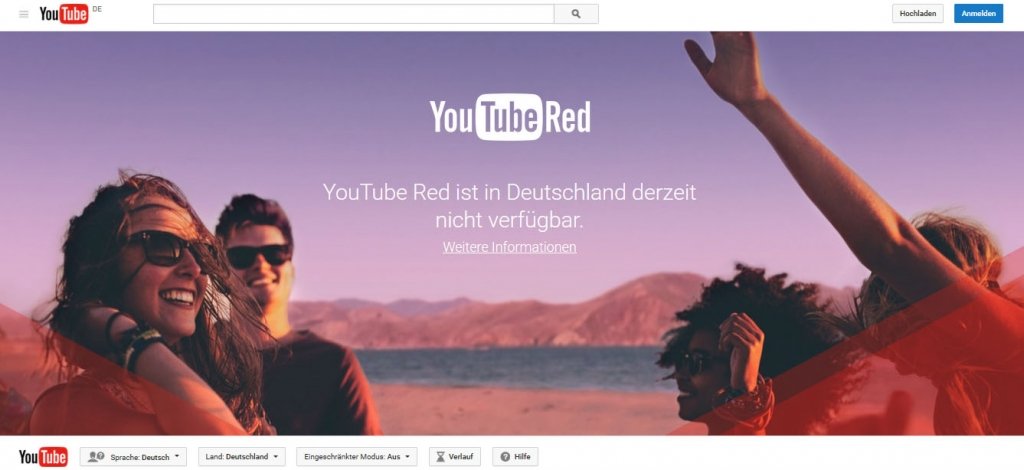 Youtube Red in Germany - Deutschland
