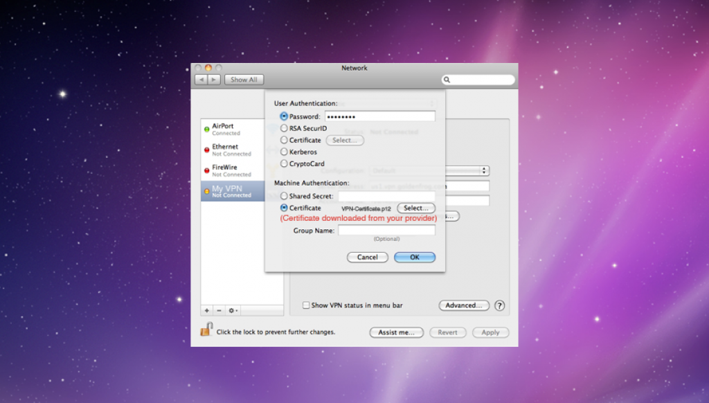 free vpn client for mac os x