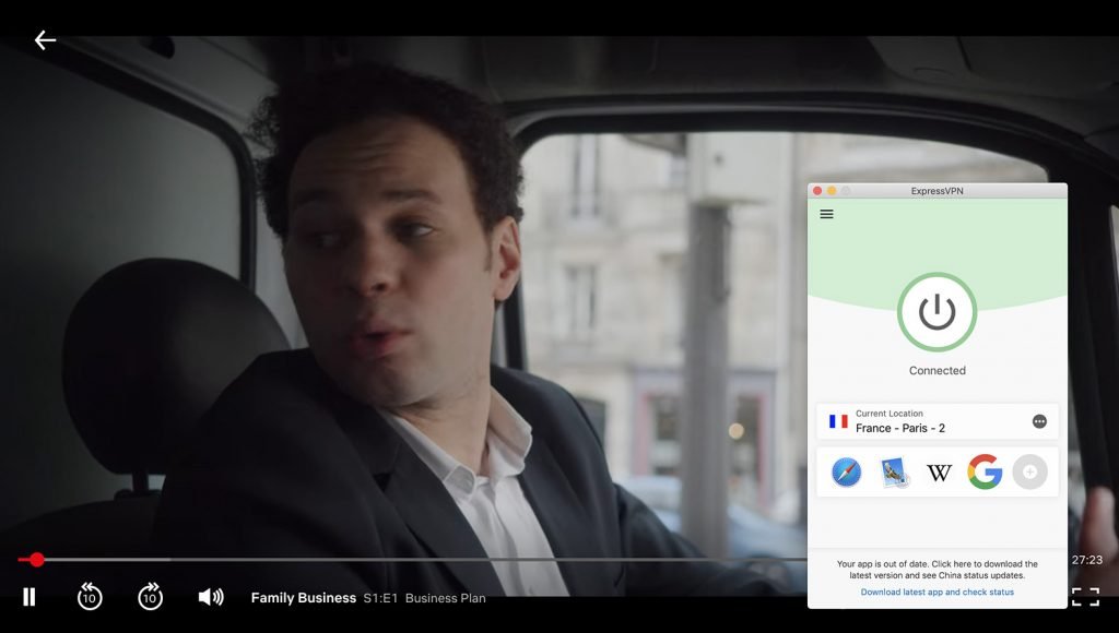 Watch Netflix France and change location on Netflix by ExpressVPN