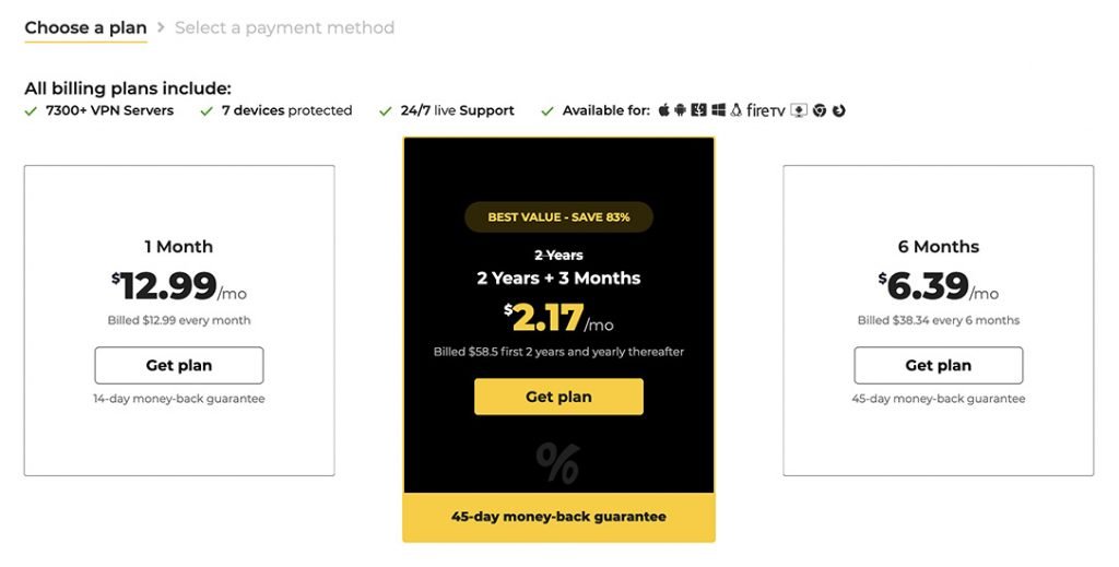 Cyber Monday 2021 at CyberGhost VPN