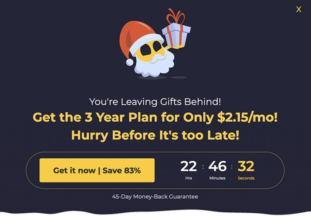 Holiday Sale 2021 at CyberGhost VPN