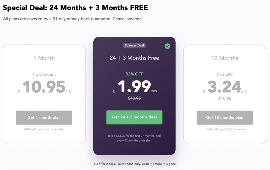 PureVPN Deal - 3 Months Free + Summer 10% Extra Discount