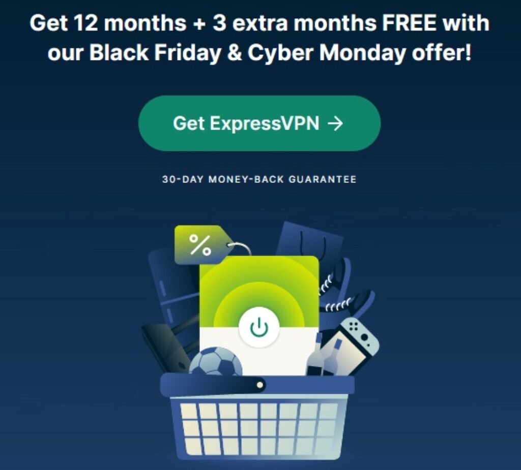 ExpressVPN Black Friday price - Get 3 Months free