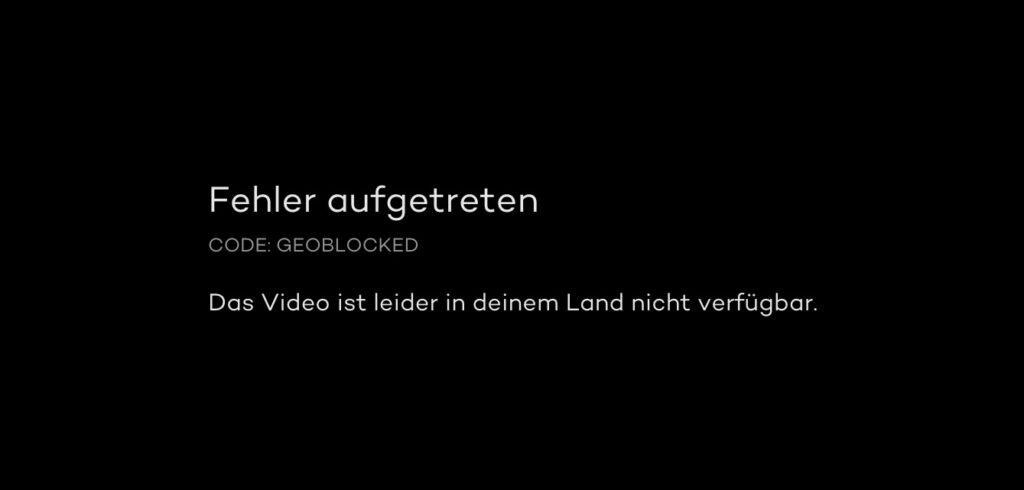 watch Joyn Abroad and outside Germany-Geoblocked Error