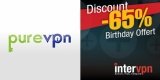 PureVPN: Birthday Offert Up to -65% Discount