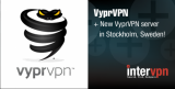 New VyprVPN server in Stockholm, Sweden!