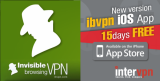 New ibVPN iOS Client is availble! 15 days FREE for NEW users!