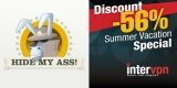 -56% Discount, Summer vacation Special (August)